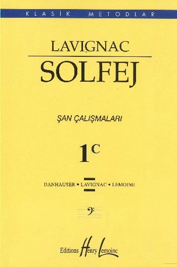 Lavignac 1C - Solfej Şan Çalışmaları ürün görseli 1