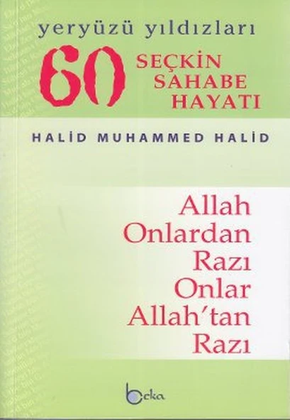 60 Seçkin Sahabe Hayatı Yeryüzü Yıldızlerı (2. Hamur) ürün görseli 1
