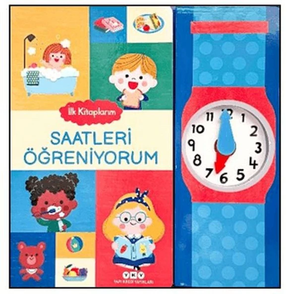 İlk Kitaplarım - Saatleri Öğreniyorum ürün görseli 1