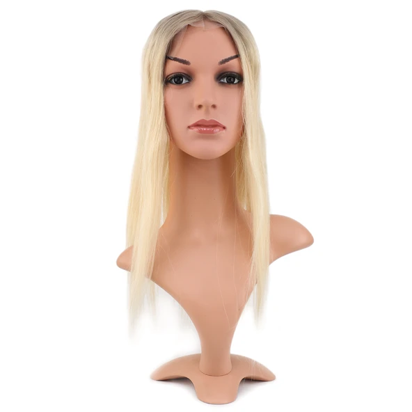 Ön Kısmı Ekstra Tül Rus Kumralı / Platin Ombreli Baby Taban Tepelik / 13x14cm ürün görseli 1