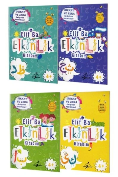 Elif-Ba Etkinlik Kitabım / 4 Kitap - ürün görseli 1