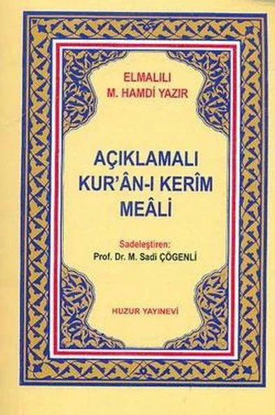 Açıklamalı Kuranı Kerim Meali Metinsiz (Cep Boy) ürün görseli 1