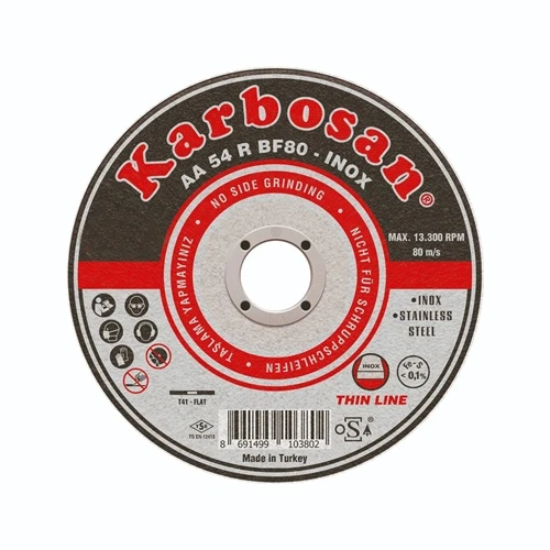 Karbosan İnox Kesici Thin Line 180x1.9x22.23 ürün görseli 1