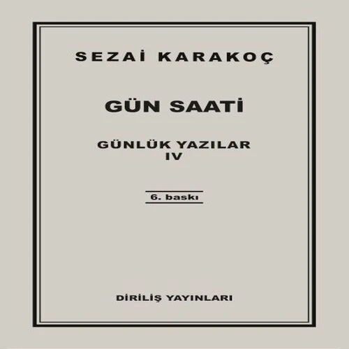 Günlük Yazılar 4 - Gün Saati ürün görseli 1