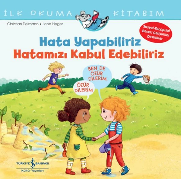 Hata Yapabiliriz, Hatamızı Kabul Edebiliriz İlk Okuma Kitabım ürün görseli 1