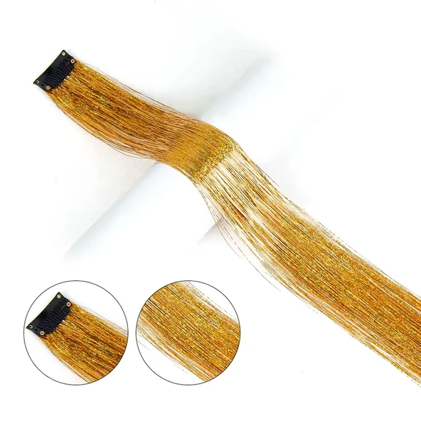 Klipsli Hair Tinsel Simi / HTK15 ürün görseli 1