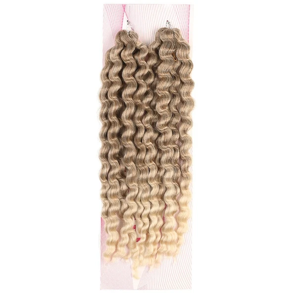 Nice Bulk Afro Su Dalgası / Küllü Kumral / Platin Ombreli ürün görseli 1