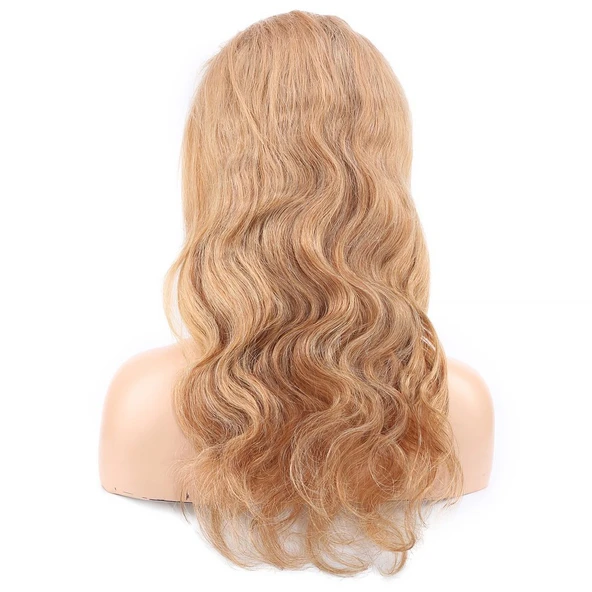 Dalgalı Front Lace Gerçek Tül Peruk / Balköpüğü / 60/65cm - Resim 5