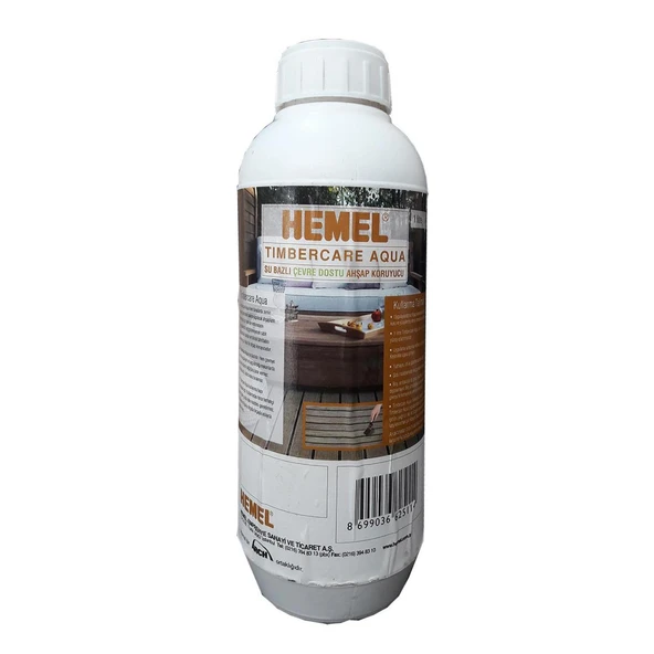 Hemel Timbercare Aqua Emprenye 1 Litre Şeffaf ürün görseli 1