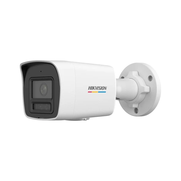 DS-2CD1027G2H-LIUF, 2Mpix, 2.8mm Lens, H265+, 30Mt Gece Görüşü,Color Vu Lite, Smart Hybrid Light,  Full Time Color, Dahili Mikrofon, Metal Kasa Bullet IP Kamera