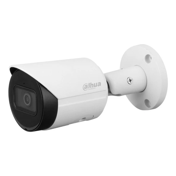 IPC-HFW2841S-S-0360B, 8Mpix, 3,6mm Lens, H265+, 30Mt Gece Görüşü, Dahili Mikrofon, Starlight, IP67,  PoE Bullet IP Kamera