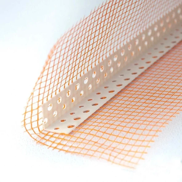Pvc Fileli Köşe Profili 2,5 Metre (25 Adet) ürün görseli 1