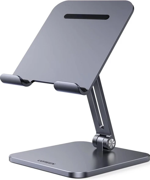 UGREEN Tablet Standı Alüminyum Ayarlanabilir Tablet Tutacağı iPad ile Uyumlu Galaxy Tab (Antrasit) ürün görseli 1