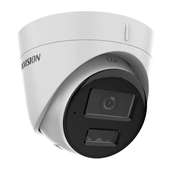 DS-2CD1323G2-LIUF 2Mpix, 2,8mm Lens, H265+, Hybrid Light,  30Mt Gece Görüşü, PoE, Mikrofonlu Dome IP Kamera
