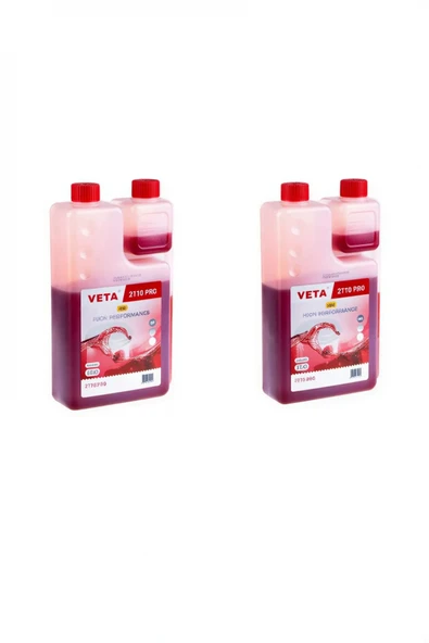 Veta 2 Zamanlı Ölçekli Motor Yağı 1Lt (2 Adet) ürün görseli 1