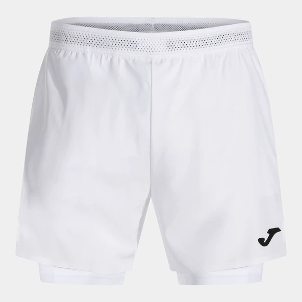 Joma 104441.200 Smash Erkek Tenis & Padel Şortu - Beyaz ürün görseli 1
