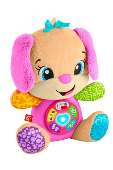 FISHER PRICE Fisher-Price Eğlen ve Öğren Köpekçiğin Kız Kardeşi - Yaşa Göre Gelişim Eğitici Bebek Oyuncağı - Resim 3