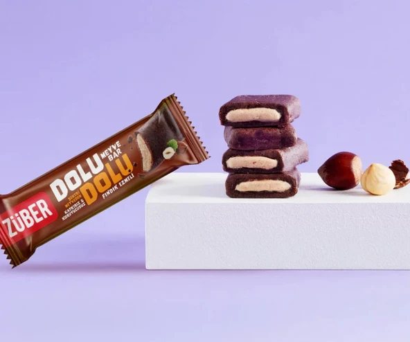 Dolu Dolu Fındık Ezme Meyve Bar 30 Gr ürün görseli 1