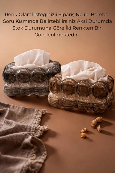 EG75 İskandinav Tarz Bulut Peçetelik Pinterest Stil Dekoratif Masaüstü Plastik Peçete Kutusu ürün görseli 1