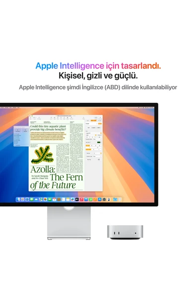 Apple Mac mini: Apple M4 chip with 10core CPU and 10core GPU, 24GB, 512GB SSD - Resim 4