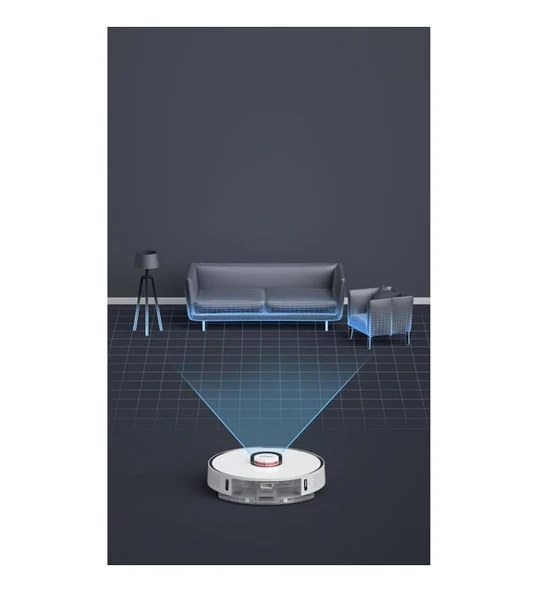 Roidmi Eve Vacuum Mop Akıllı Robot Süpürge - TEŞHİR - Resim 4