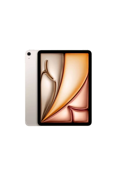 Apple iPad Air 11 inç Wi-Fi + Cellular 512GB MCG64TU/A - Yıldız Işığı ürün görseli 1