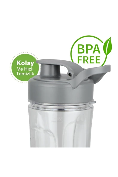 KUMTEL Smoothie Kişisel Blender Hpb-01 - Resim 4