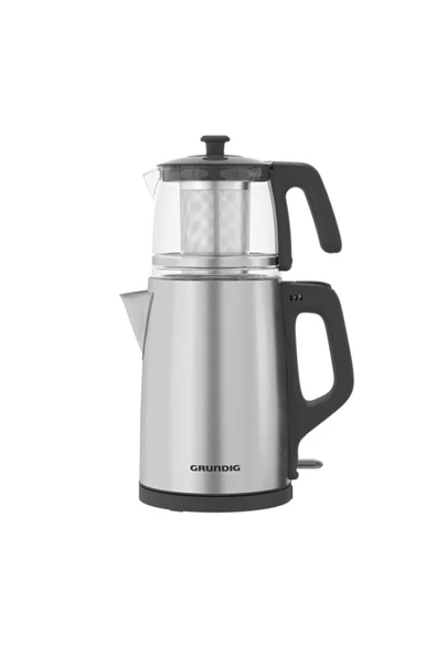 Grundig TM 2522 IC Inox Cam Çelik Süzgeçli Çay Makinesi ürün görseli 1