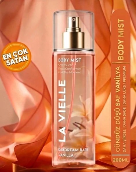 La Viele Daydrem Bare Vanilya Premium Body Mıst ürün görseli 1
