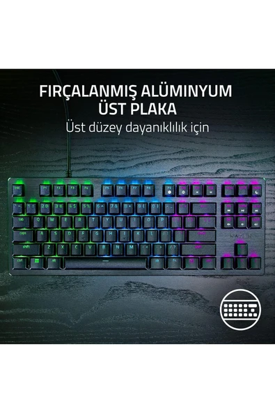 RAZER Huntsman V3X TNKY Türkçe Optik Q Klavye Siyah RZ03-05021800-R3L1 - Resim 2