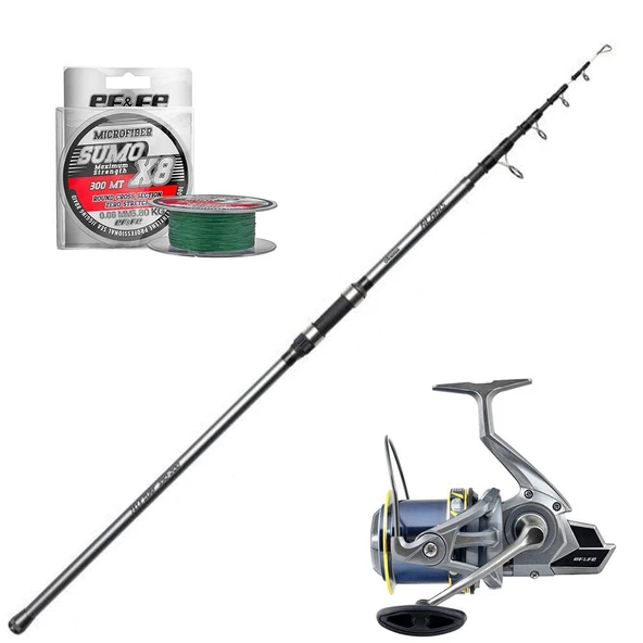 Effe Fighter 9000 - Okuma Alaris Tele 420cm Surf Olta Seti ürün görseli 1
