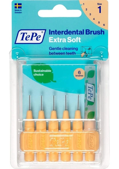 Tepe T201 Extra Soft Arayüz Fırçası 0,45 mm Size 1 ürün görseli 1