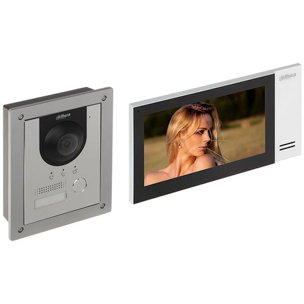 DAHUA KTP01-S2(S) IP Villa Görüntülü Kapı İstasyonu - Indoor Monitor ürün görseli 1