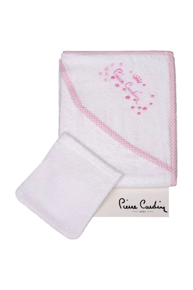Pierre Cardin Kundak Banyo Havlusu - Pembe ürün görseli 1