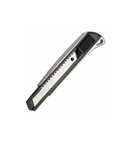BARMAX PROFESYONEL MAKET BIÇAĞI METAL GÖVDE (18 MM) (MB353122 ) ürün görseli 1