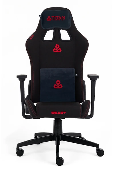 Titanseat Beast Red Kumaş Oyuncu Koltuğu ürün görseli 1