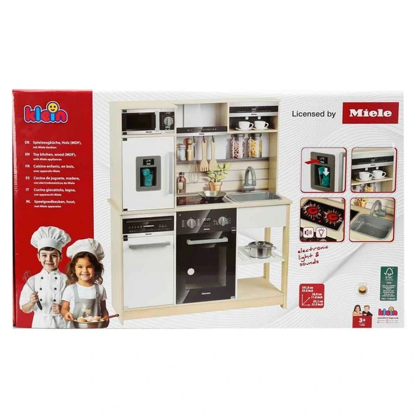 Sesli ve Işıklı Miele Ahşap Mutfak Seti - Resim 6