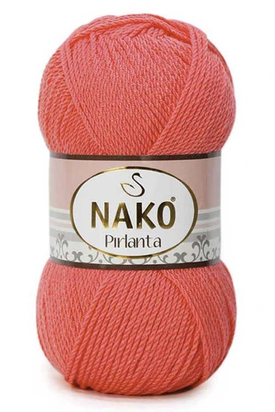Nako Pırlanta 11517 Şerbet Pembe 5 Adet Örgü İpi ürün görseli 1
