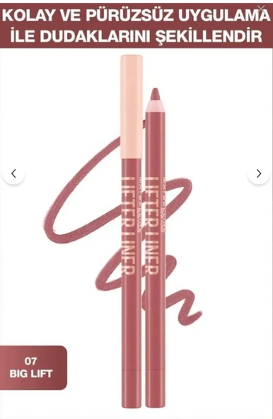 Maybelline New York Lifter Liner Dudak Kalemi - 07 Big Lift ürün görseli 1
