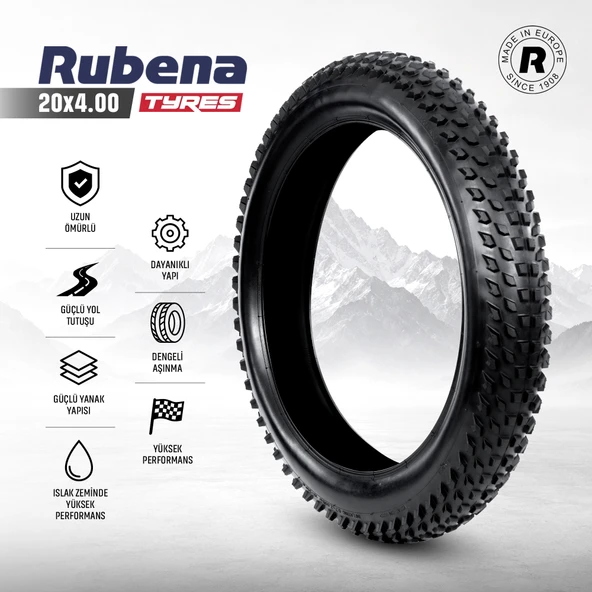 Rubena 20X4.00 Dış Lastik Off Road 100-406 R30 ürün görseli 1
