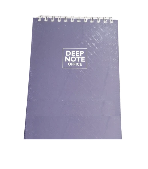 Özkan Deep Note 17x24 Spiralli Bloknot 100 Yap.çizgili Def.koyu Lacivert ürün görseli 1