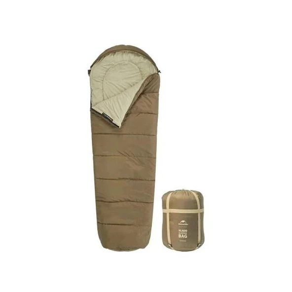 Naturehike MJ600 Mumya Tipi Pamuklu Uyku Tulumu -32 derece ürün görseli 1