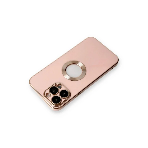 Apple İphone 13 Pro Max Kılıf Store Silikon - Pembe - Resim 4