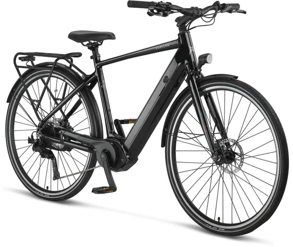 MOSSO HORIZON ELEKTRİKLİ ŞEHİR BİSİKLET 500H HYD 28 JANT 9 VİTES SİYAH ürün görseli 1