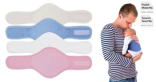 Sema Baby Sevi Bebek Bel Koruyucu - Pembe ürün görseli 1