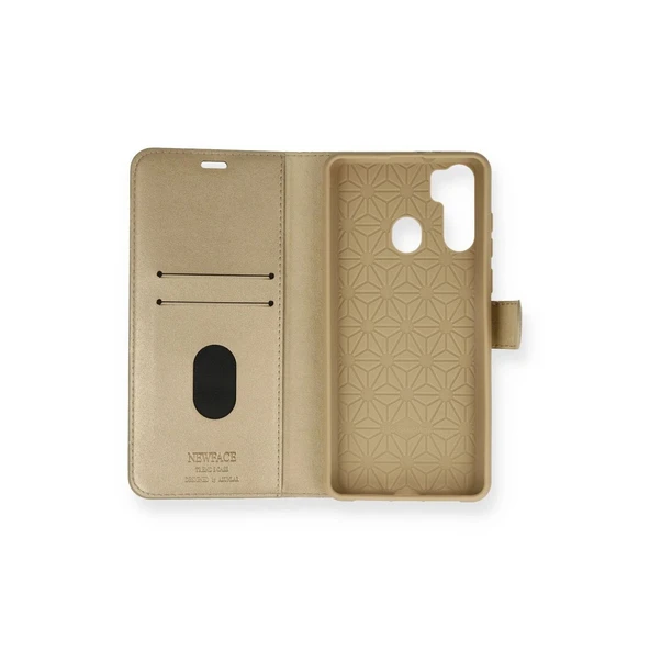 Reeder P13 Blue Max Kılıf Trend S Plus Kapaklı Kılıf - Gold ürün görseli 1