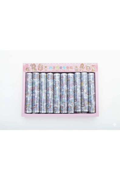 BATS Anime Desenli Rulo Sticker 15 cm - 1 ADET ürün görseli 1