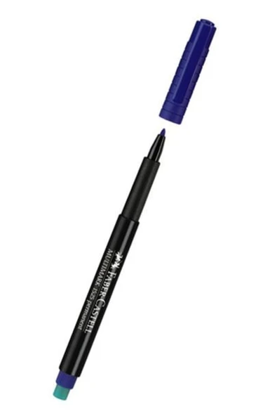 Faber Castell FABER CASTEL ASETAT KALEMİ M MAVİ 1525 ürün görseli 1