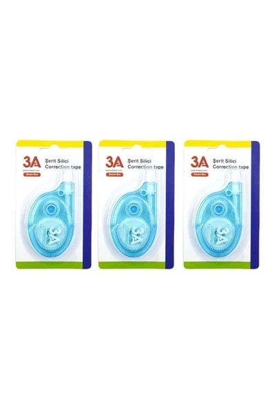 3A Şerit Silici Daksil 5mmx8mm 3 Adet Kod:950 ürün görseli 1