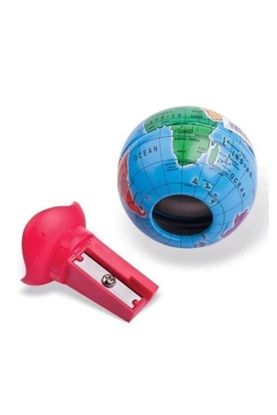 Maped Dünya Kalemtraş Globe Tek Delikli 3 Adet - Resim 2